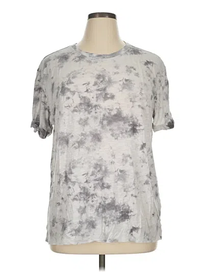 Pre-owned 24/7 Maurices Short Sleeve T-shirt In Gray