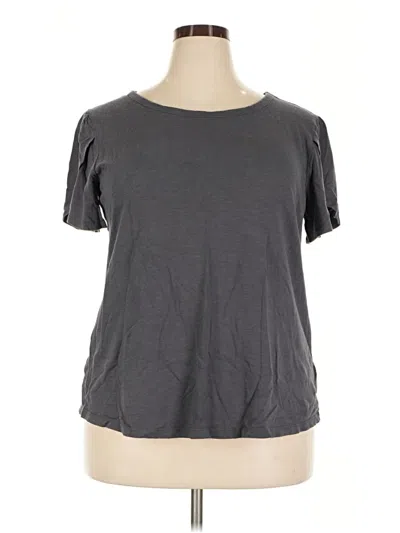 Pre-owned 24/7 Maurices Short Sleeve T-shirt In Gray