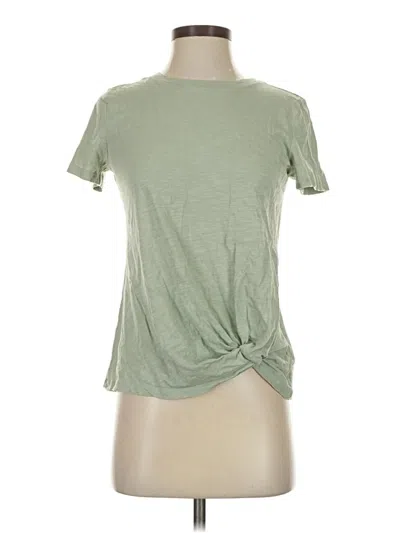 Pre-owned 24/7 Maurices Short Sleeve T-shirt In Green