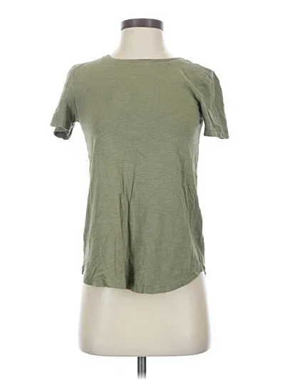 Pre-owned 24/7 Maurices Short Sleeve T-shirt In Green