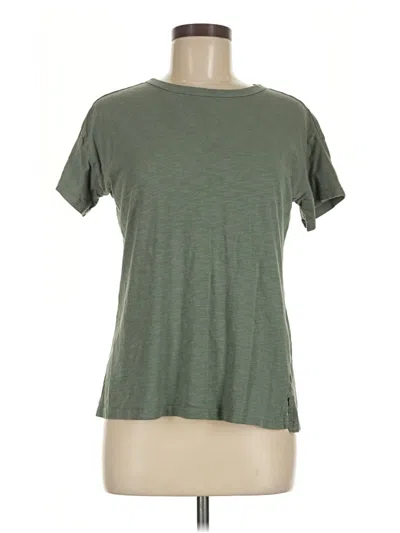 Pre-owned 24/7 Maurices Short Sleeve T-shirt In Green