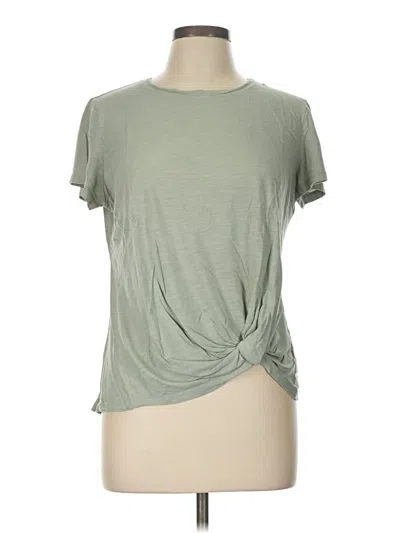 Pre-owned 24/7 Maurices Short Sleeve T-shirt In Green