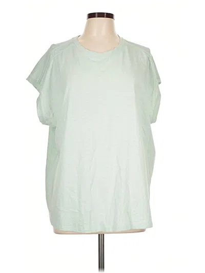 Pre-owned 24/7 Maurices Short Sleeve T-shirt In Green