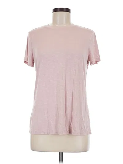 Pre-owned 24/7 Maurices Short Sleeve T-shirt In Pink