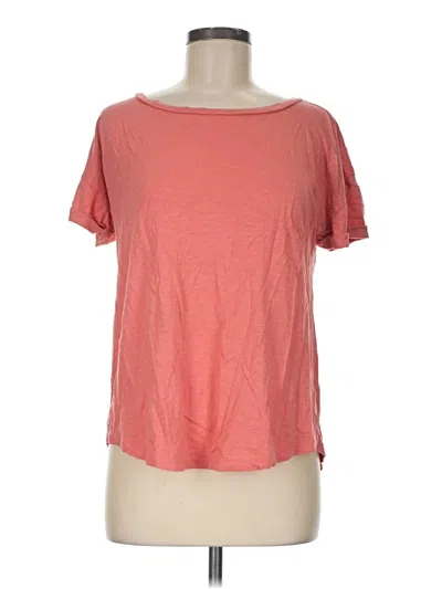 Pre-owned 24/7 Maurices Short Sleeve T-shirt In Pink