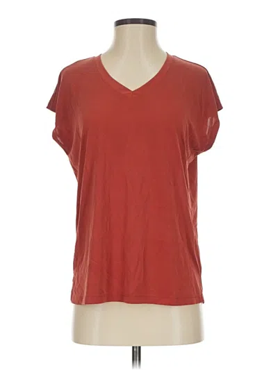 Pre-owned 24/7 Maurices Short Sleeve T-shirt In Red