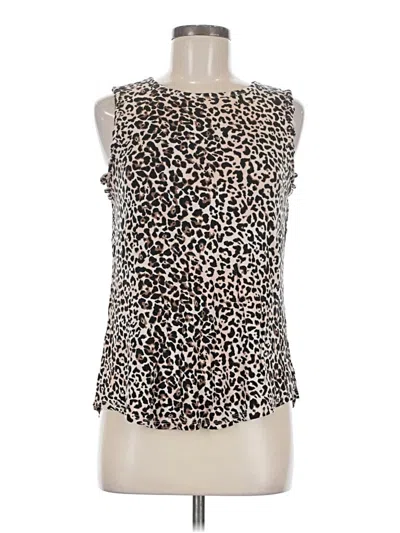 Pre-owned 24/7 Maurices Sleeveless Blouse In Ivory