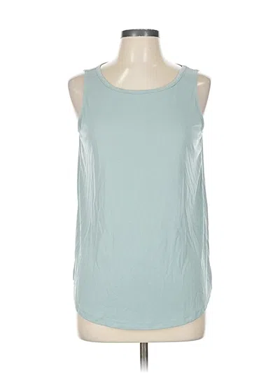 Pre-owned 24/7 Maurices Sleeveless T-shirt In Blue