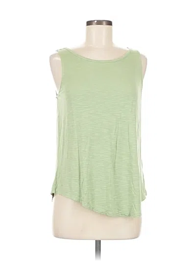Pre-owned 24/7 Maurices Sleeveless T-shirt In Green