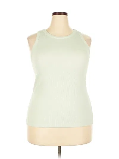 Pre-owned 24/7 Maurices Sleeveless T-shirt In Green