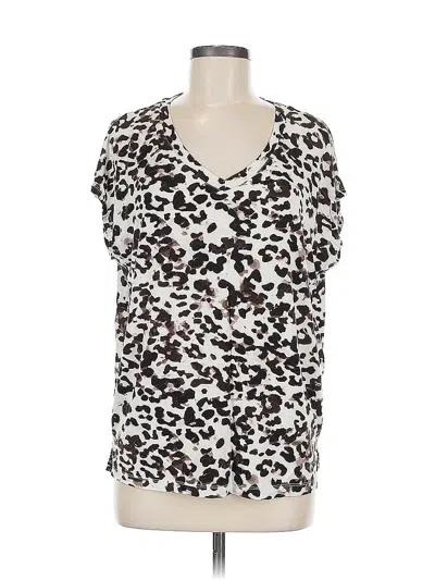 Pre-owned 24/7 Maurices Sleeveless T-shirt In White