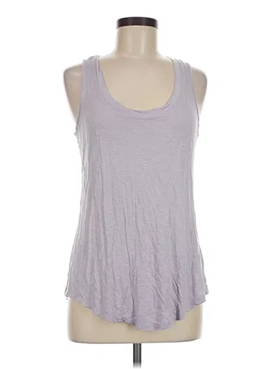 Pre-owned 24/7 Maurices Sleeveless Top Gray Scoop Neck Tops