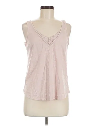 Pre-owned 24/7 Maurices Sleeveless Top Pink Sweetheart Neckline Tops