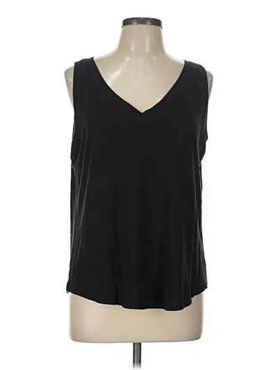 Pre-owned 24/7 Maurices Sleeveless T-shirt In Black