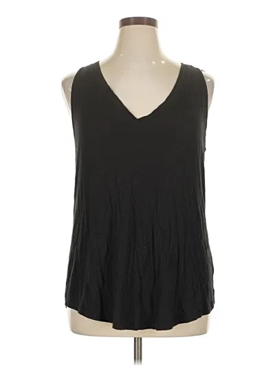 Pre-owned 24/7 Maurices Sleeveless T-shirt In Black