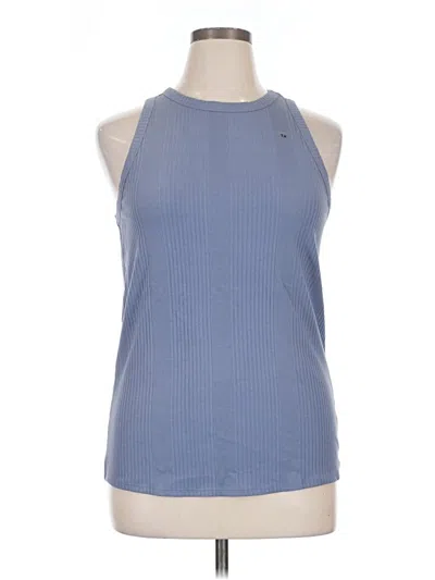 Pre-owned 24/7 Maurices Sleeveless T-shirt In Blue