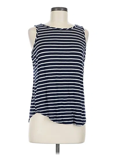 Pre-owned 24/7 Maurices Sleeveless T-shirt In Blue
