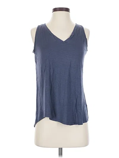 Pre-owned 24/7 Maurices Sleeveless T-shirt In Blue