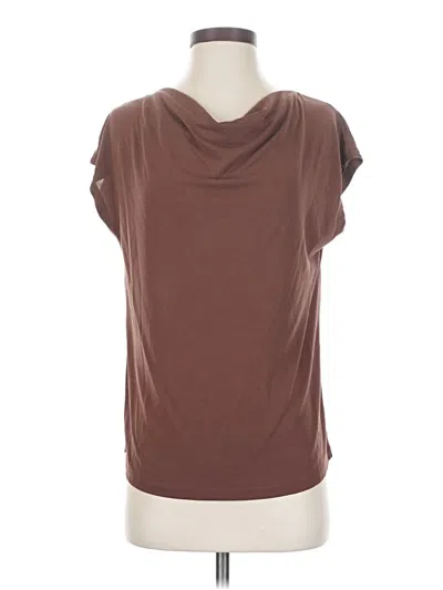 Pre-owned 24/7 Maurices Sleeveless T-shirt In Brown