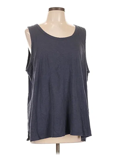 Pre-owned 24/7 Maurices Sleeveless T-shirt In Gray