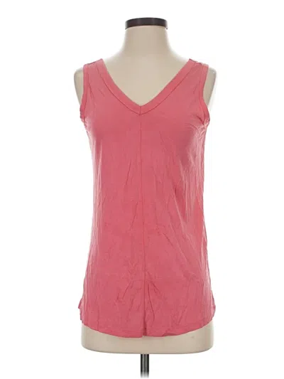 Pre-owned 24/7 Maurices Sleeveless T-shirt In Pink