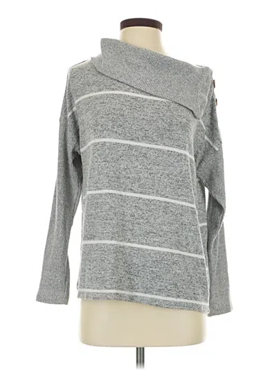 Pre-owned 24/7 Maurices Turtleneck Sweater In Gray