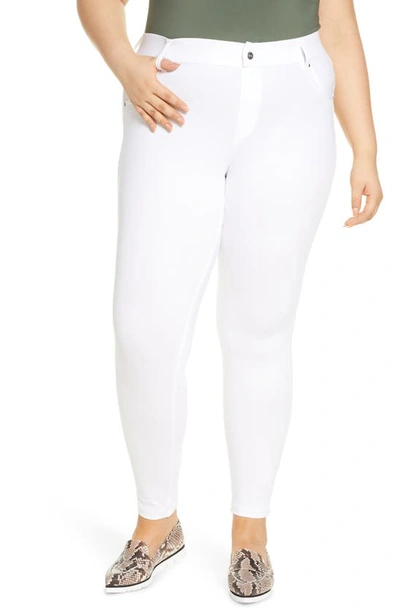 Hue Ultrasoft Denim Leggings In White