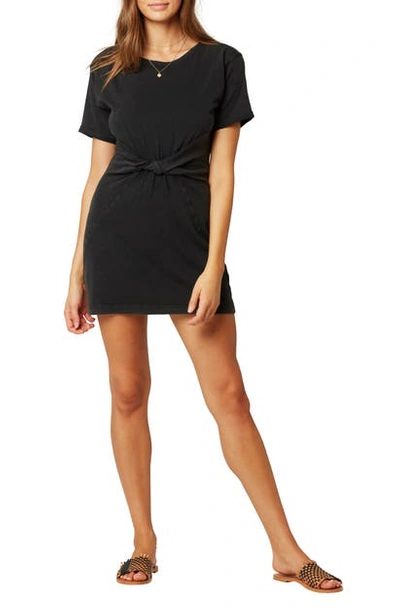 L*space Beachwood Twist T-shirt Dress In Black