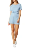 L*space Beachwood Twist T-shirt Dress In Peri Blue