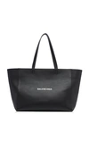 BALENCIAGA EVERYDAY LEATHER LOGO TOTE,792694