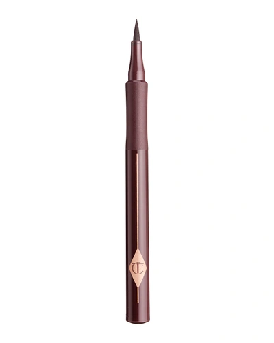 Charlotte Tilbury The Feline Flick Liquid Eyeliner In Super Brown