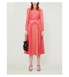 SELF-PORTRAIT Panelled lace midi dress