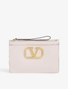 VALENTINO GARAVANI VLOGO MEDIUM LEATHER POUCH,R00002791