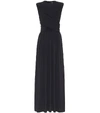 Isabel Marant Guciene Sleeveless Jersey Dress In Black