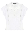 ISABEL MARANT TILLY LACE TOP,P00437729