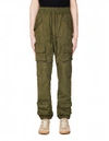 READYMADE VINTAGE COTTON CARGO TROUSERS,RE-CO-KH-00-00-82/GRN