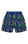 ANDY & EVAN PRINT SWIM TRUNKS,R2058006A