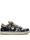 Nike X Travis Scott Sb Dunk Low Qs Special Box Sneakers In Blue
