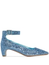 MAISON MARGIELA GLITTER-EFFECT 50MM PUMPS