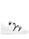 Dolce & Gabbana Dolce And Gabbana White Insert Portofino Sneakers In White