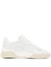 TOD'S LEATHER LOW-TOP SNEAKERS