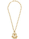 DOLCE & GABBANA VOTIVE IMAGE DROP NECKLACE