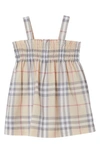 BURBERRY SMOCKED DRESS,8025989