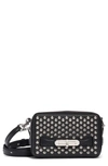 ALEXANDER MCQUEEN SMALL THE MYTH STUDDED LEATHER CAMERA BAG,6094311MAZY