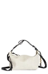 GANNI SLOUCHY CANVAS CROSSBODY BAG,A2564