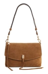 Rebecca Minkoff Darren Leather Shoulder Bag In Military