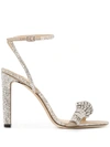 JIMMY CHOO THYRA 100MM SANDALS