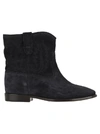ISABEL MARANT ISABEL MARANT CRISI EMBROIDERED ANKLE BOOTS