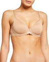 Chantelle Parisian Allure Stretch-woven Bra In Nude