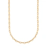 LAURA LOMBARDI BAR CHAIN NECKLACE